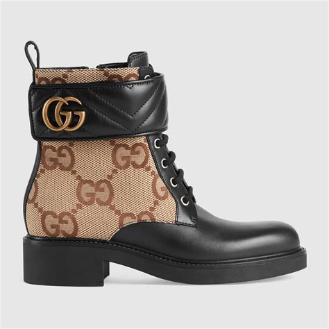 gucci women's ankle boot with double g|high heel Gucci boots women.